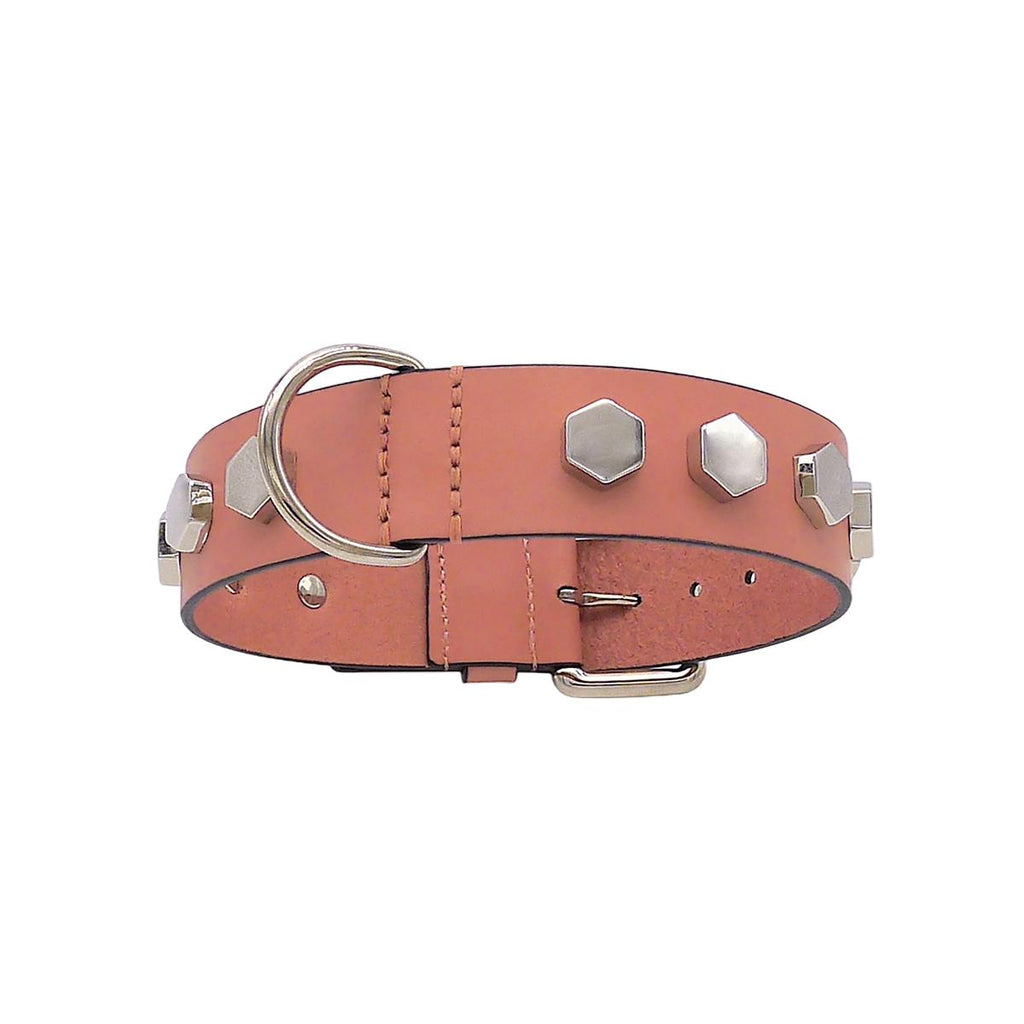 Box Dog Collar Pink