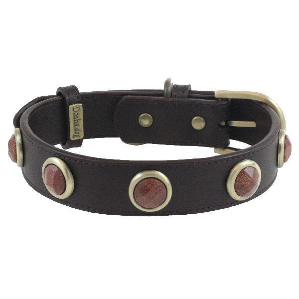 Sandstone Pebble Dog Collar